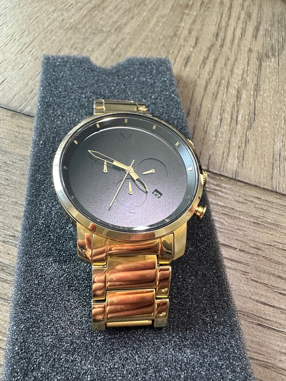 MVMT Men’s Chrono Watch Black/Gold